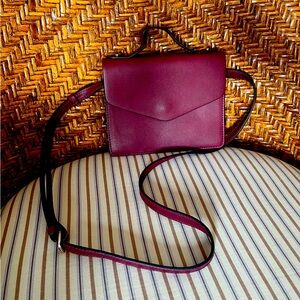 GAP Burgundy Crossbody Handbag